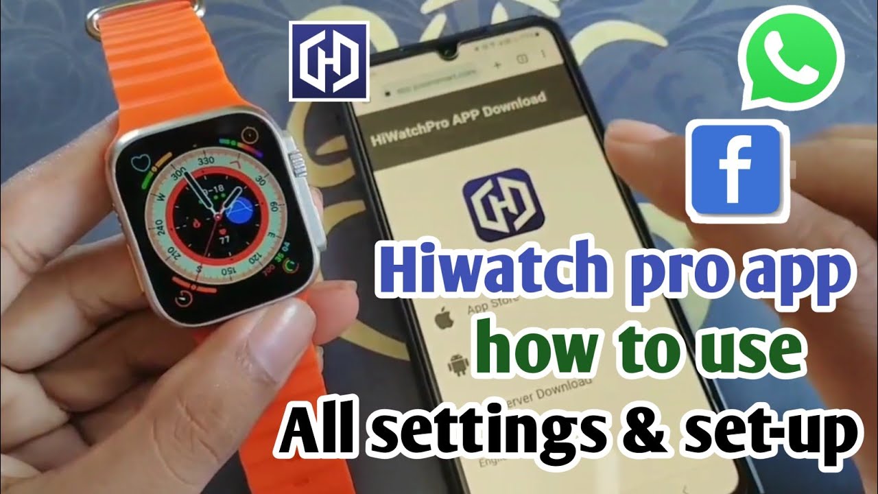 hiwatch pro app kaise use kare|hiwatch Pro connect to phone