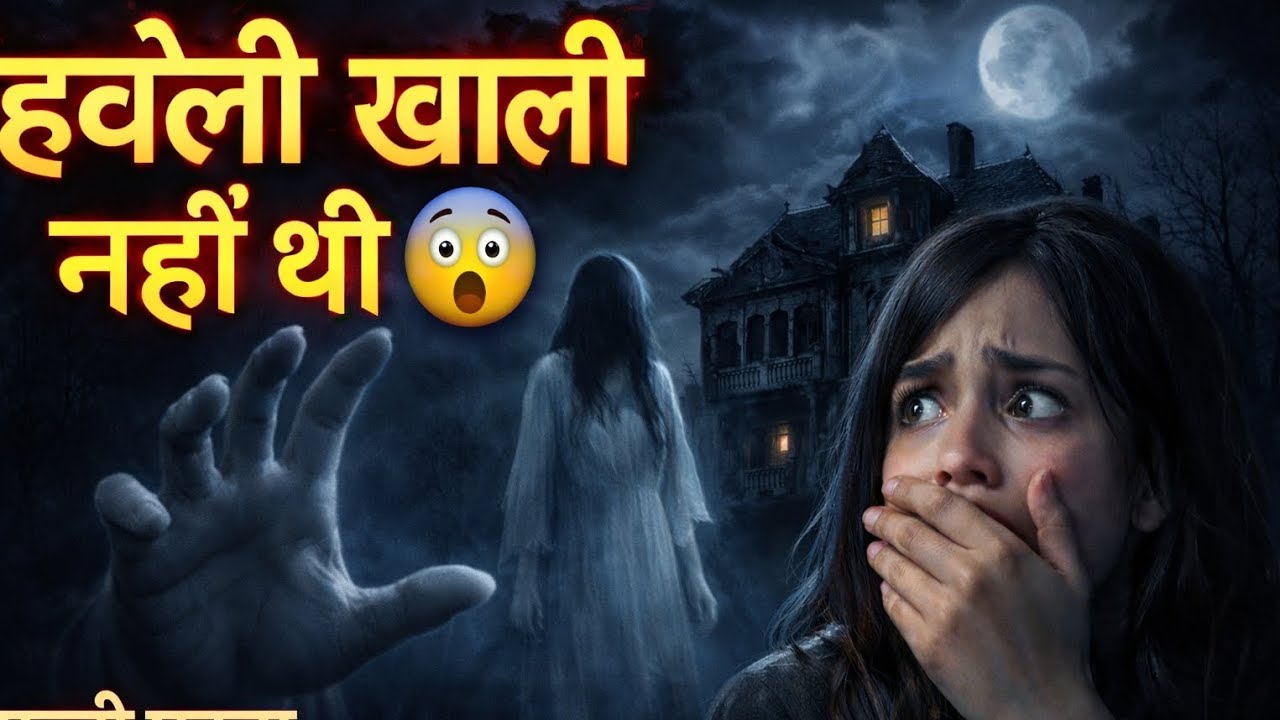 रात 3 बजे हवेली में जो दिखा… वो इंसान नहीं था 😨 | Haunted Haveli Horror Story real story #video