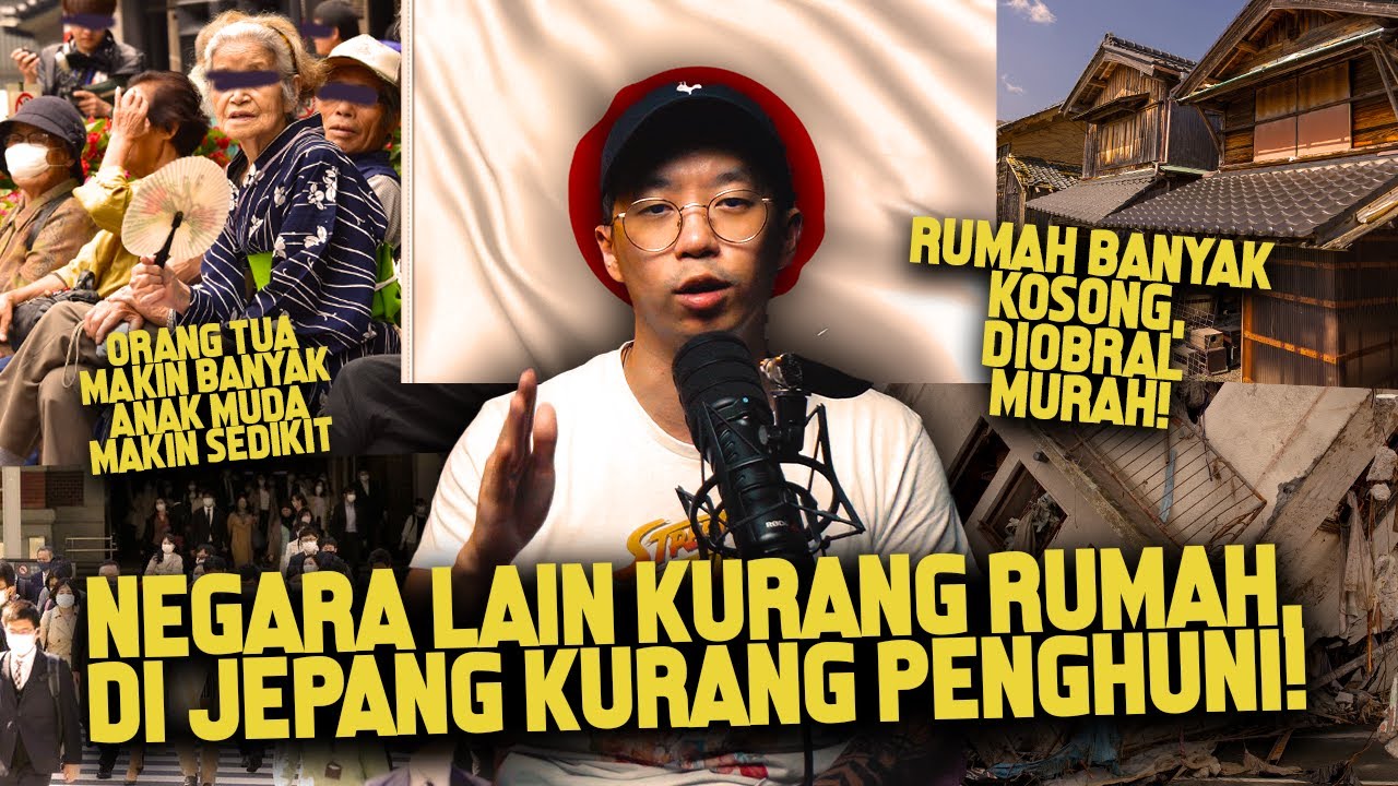 DI JEPANG RUMAH PADA DIOBRAL MURAH, PINDAH KE JEPANG APA YA? - Akiya Phenomenon