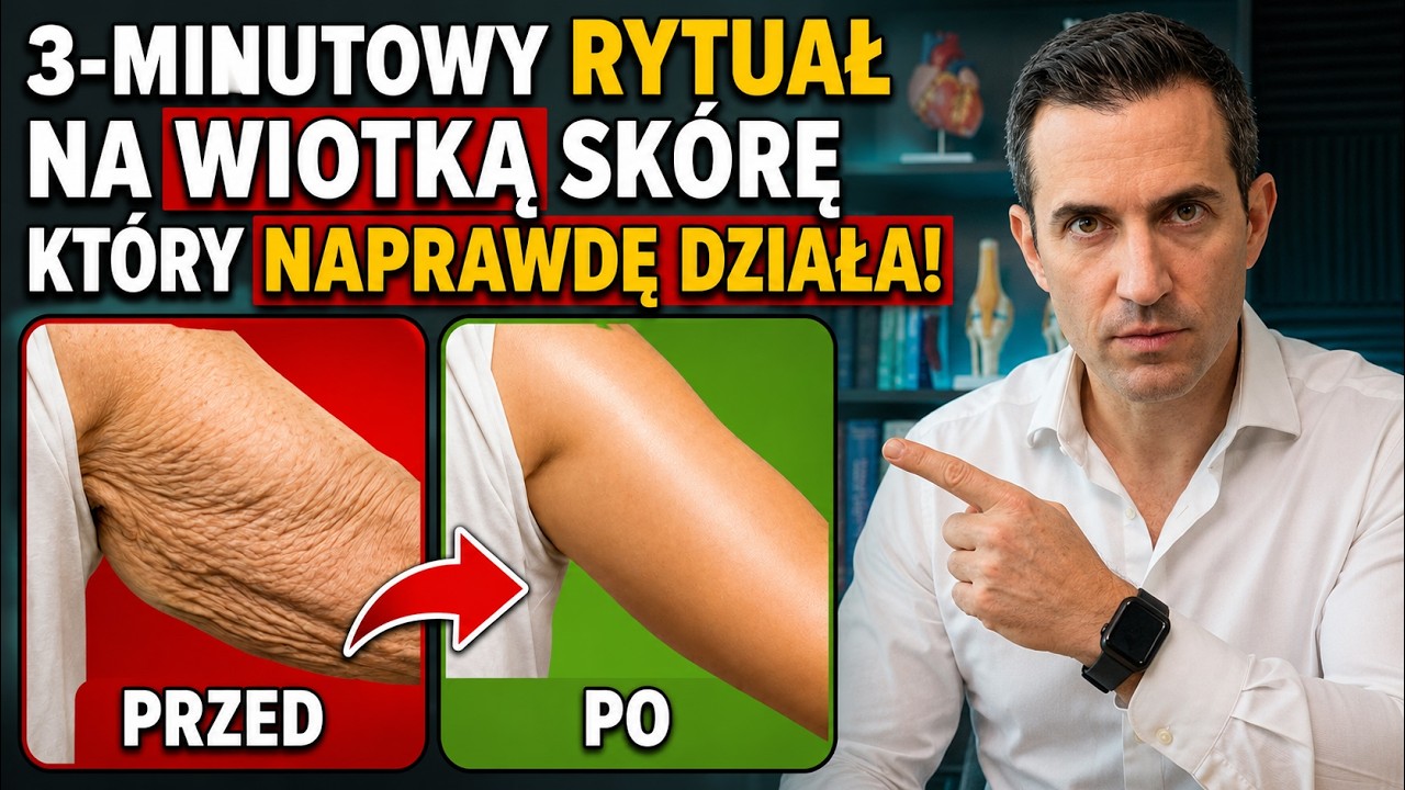 🔥 SENIORZE! Ten 3-Minutowy Rytuał Może Ujędrnić Wiotką Sk&oacute;rę &mdash; Lekarz Wyjaśnia