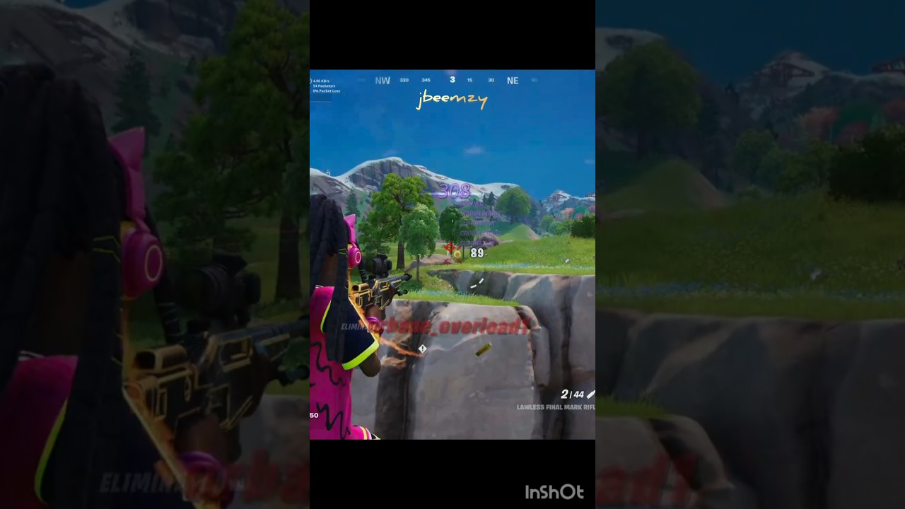 SNIPER SCOPING BUG CAN'T STOP ME! #fortnite #bug #scope #snipe #gaming