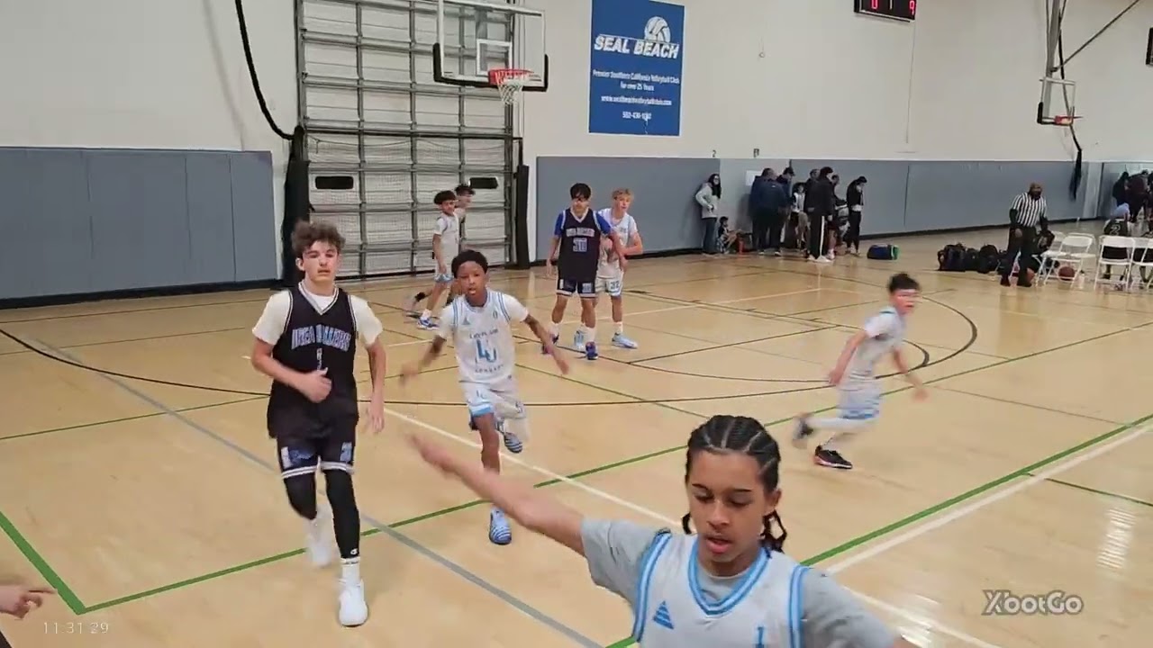 Brea Ballers CV vs Level Up Academy (White) 1st Half on 2026 02 22