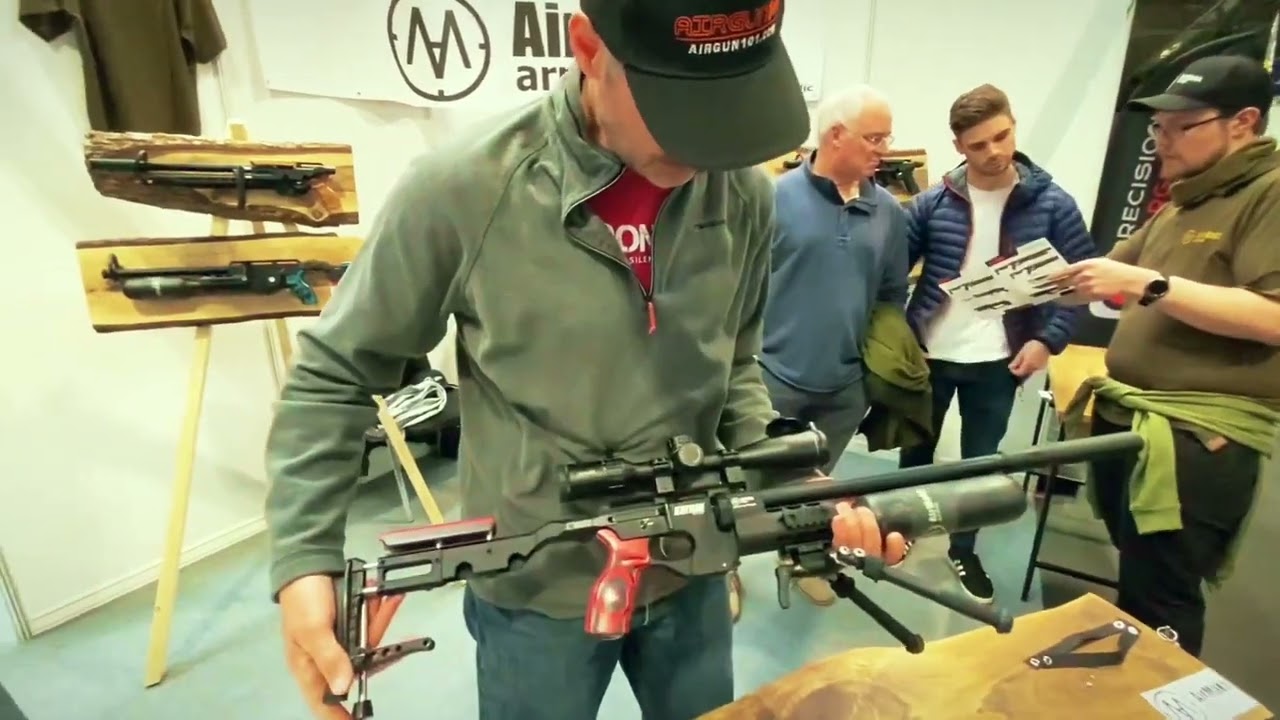 AirMaks Arms - KATRAN B Custom : @HuntersVermin at British Shooting Show