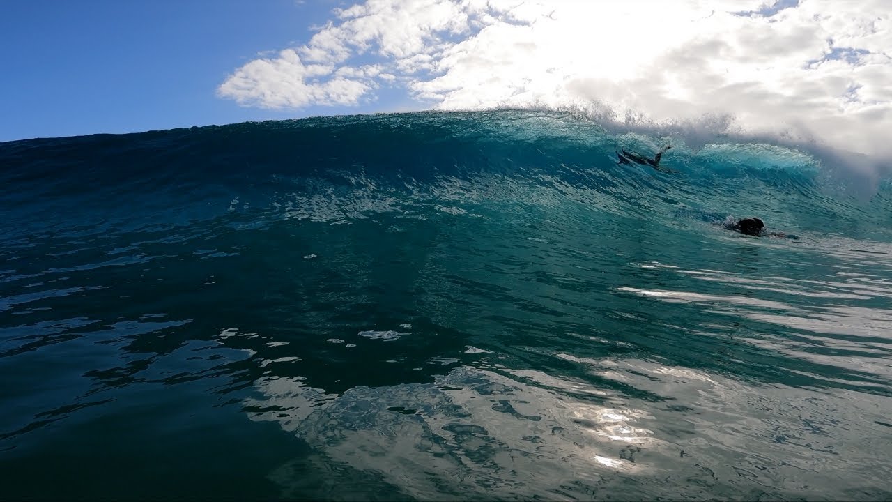 Surfing The Clearest Waves at Currumbin Beach