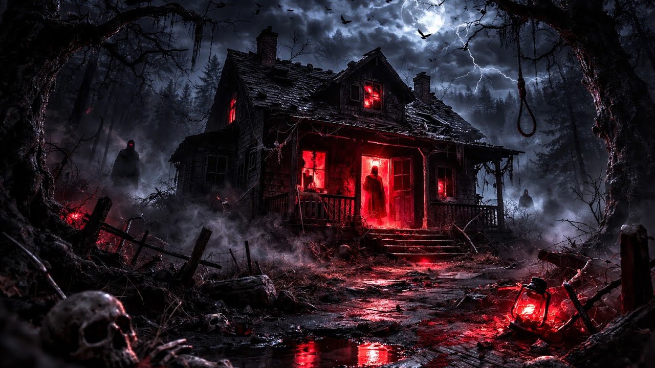 👻🌲 Forest Horror Something Is Watching in the Dark Forest — Horror Ambience 