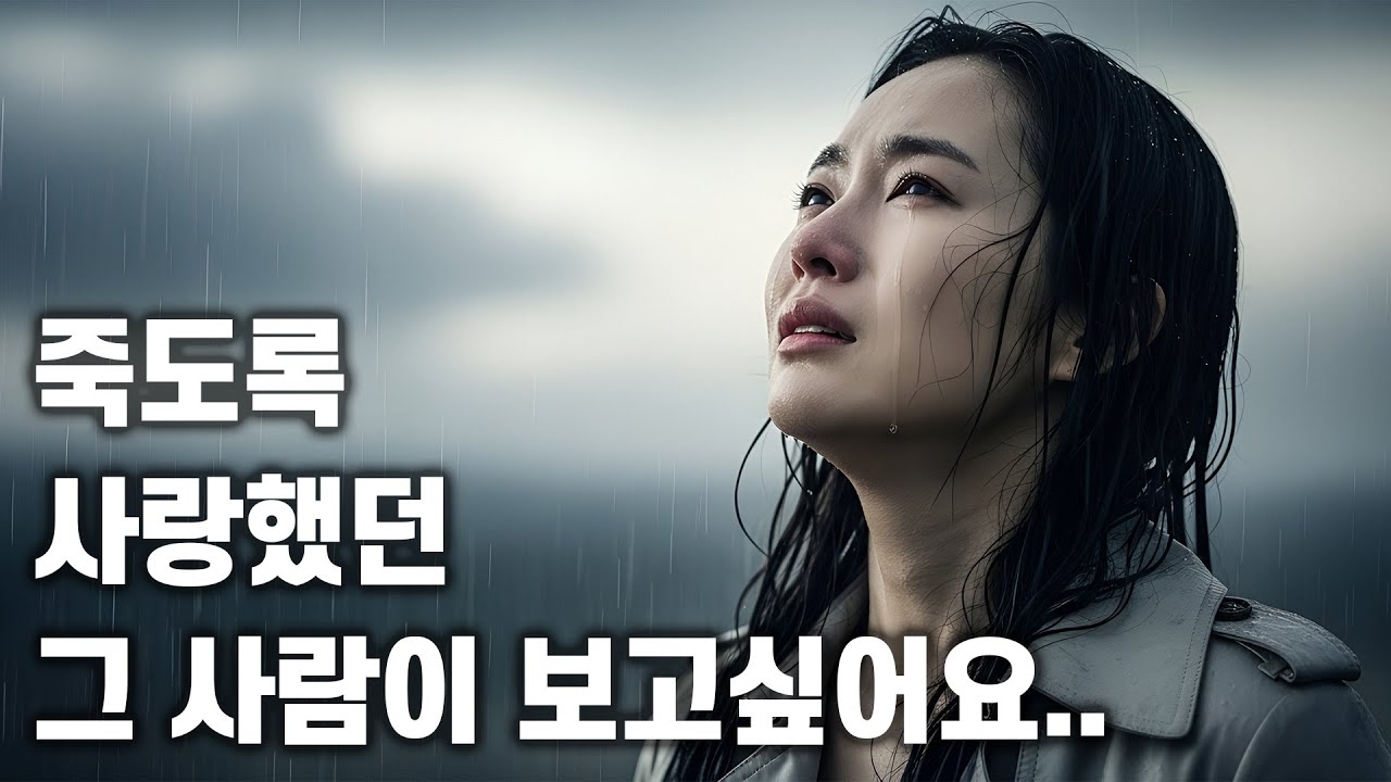 울고 싶을 때 듣는 음악 #29 🎧 죽도록 사랑했던 그 사람이 보고 싶어요.. 😭