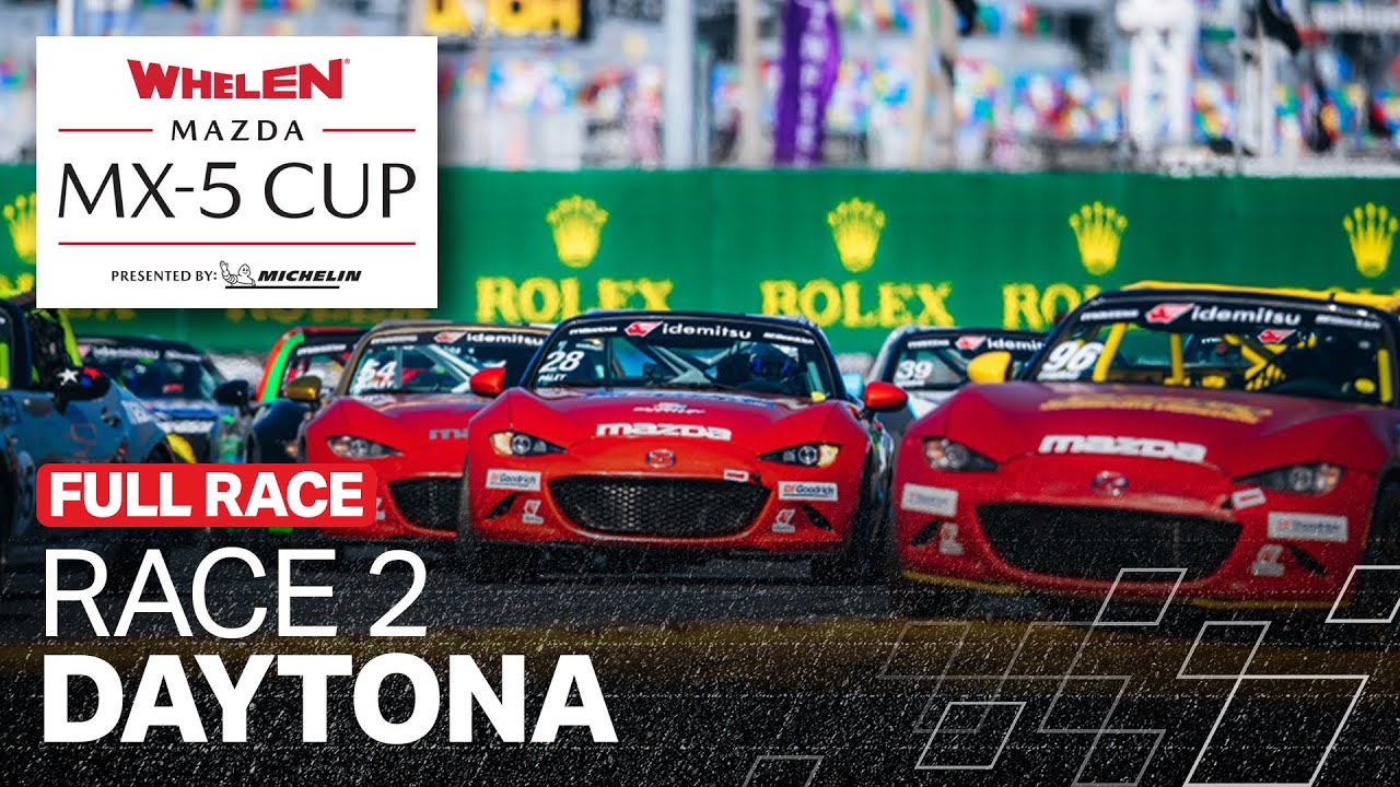 2025 IMSA Whelen Mazda MX-5 Cup at Daytona International Speedway | Race 2 | Daytona Beach, FL