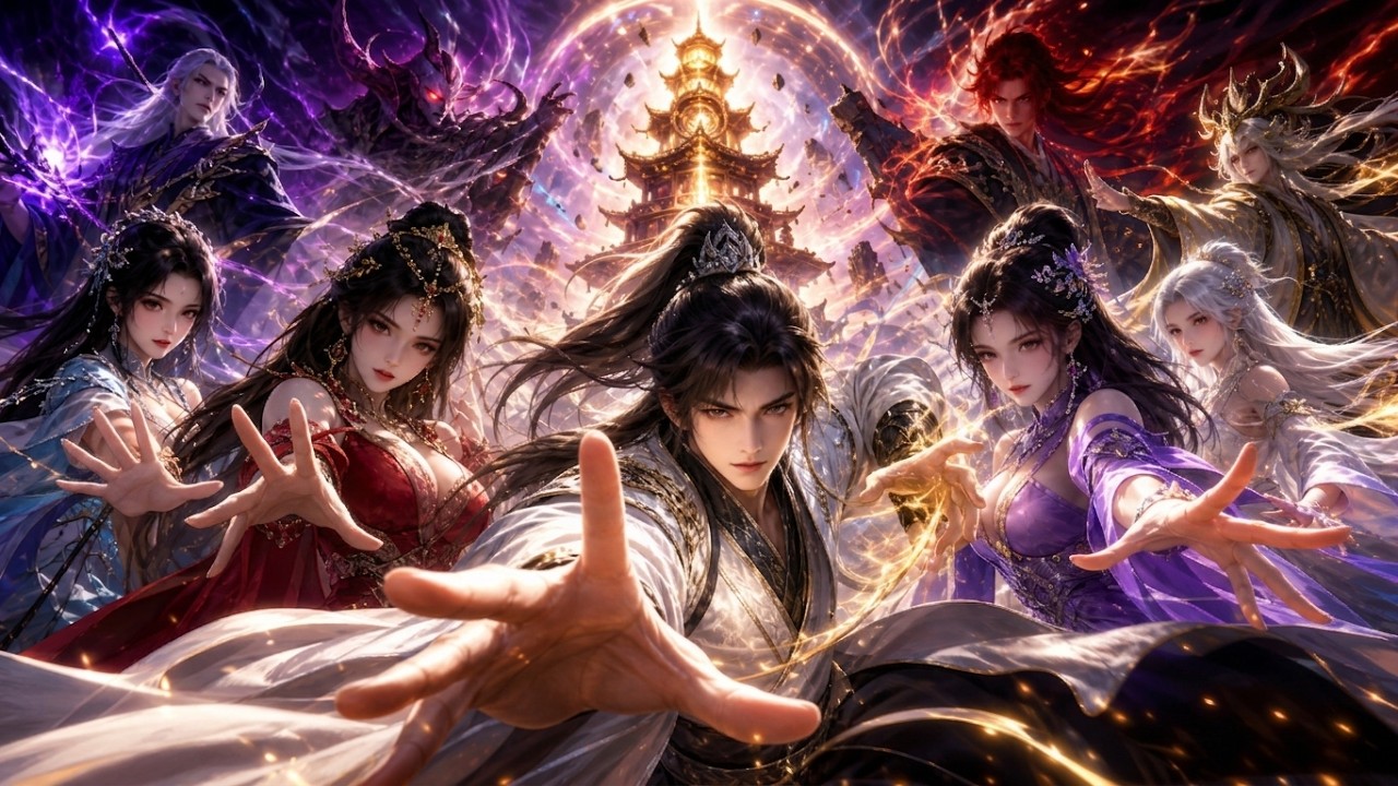 【💥最新動漫】【我的师尊强无敌】開了無敵掛怎麼輸？我站著不動讓四大聖主打了三天三夜，他們累到吐血倒地，我連髮型都沒亂！#multisub