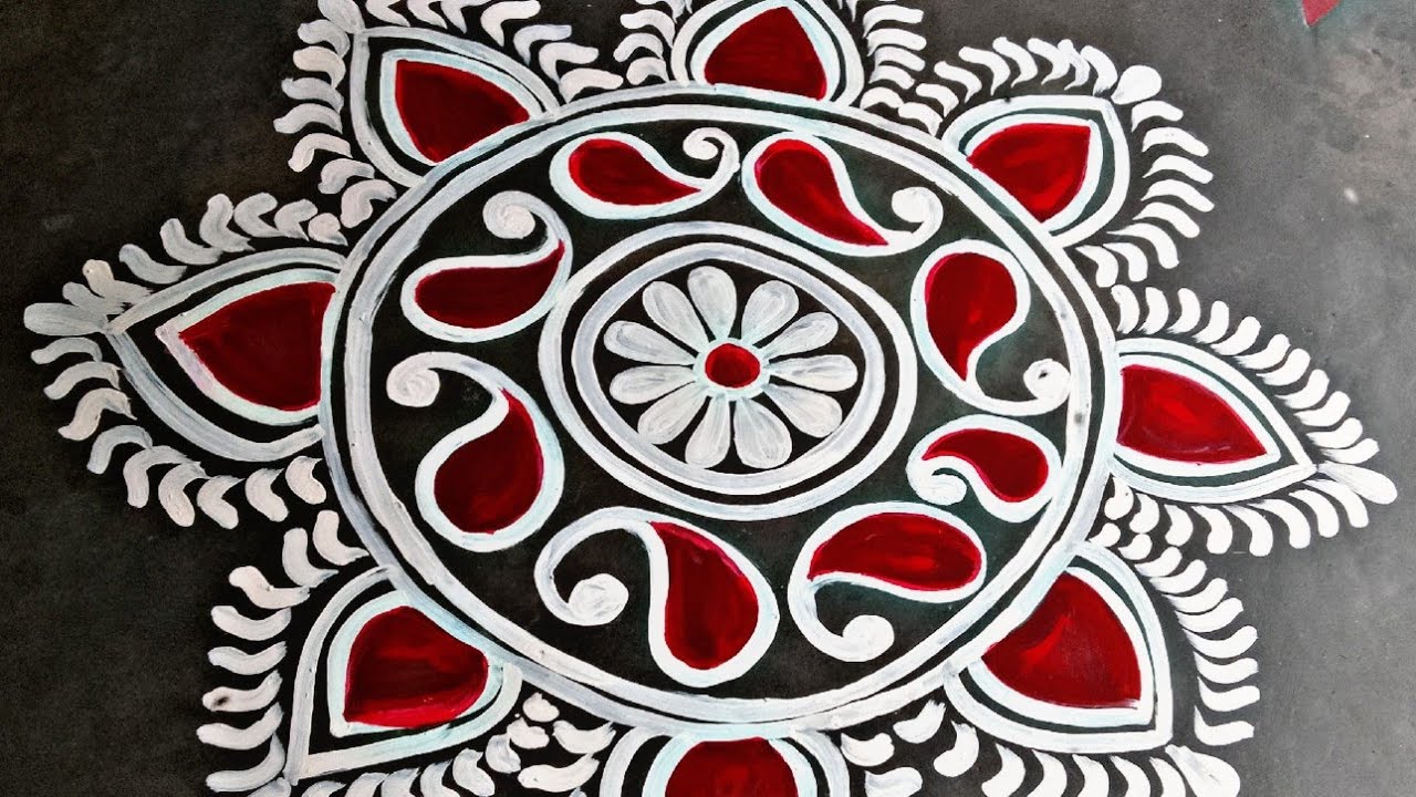 Sample Rangoli Alpona Design//Alpana Design For Festival//March 15, 2026