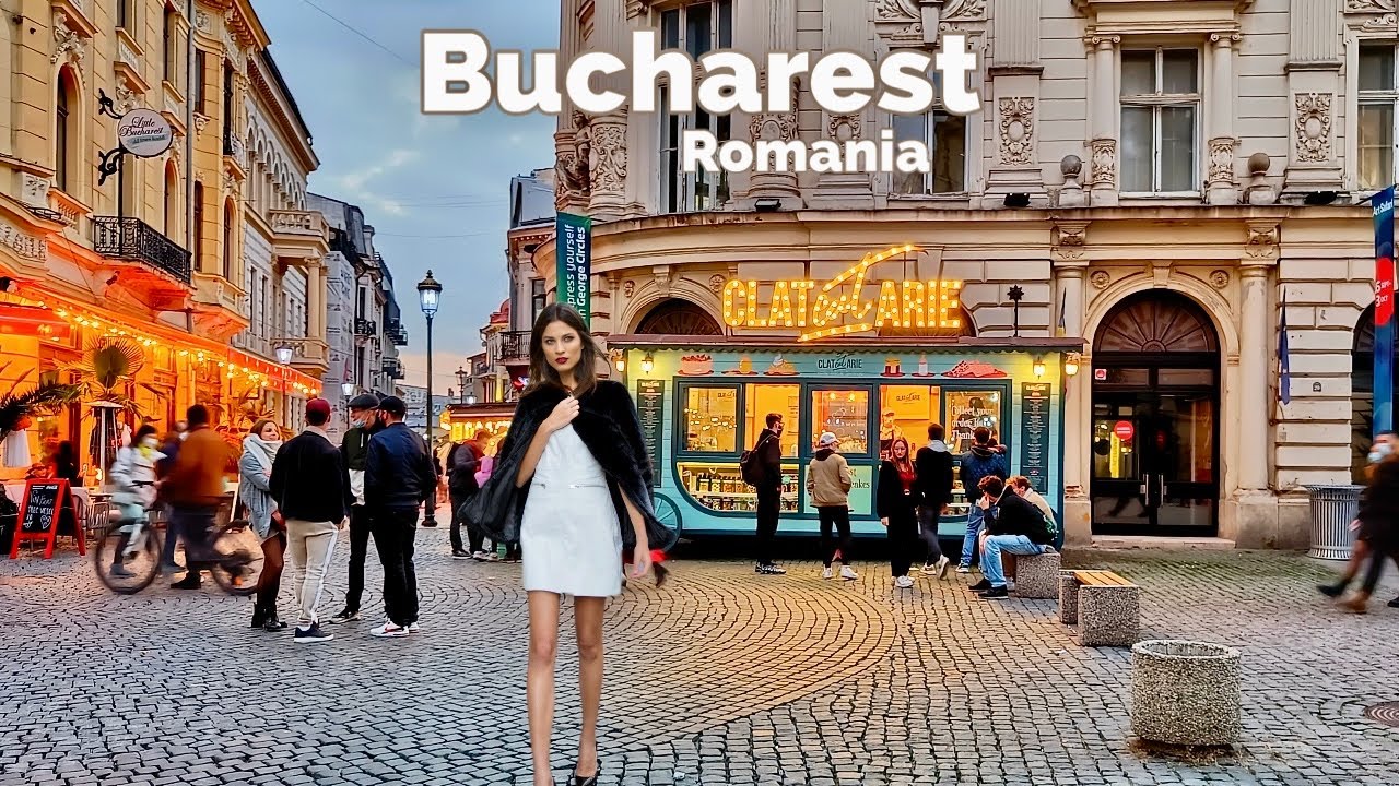 Bucharest, Romania 🇷🇴 | February 2023 | 4K 60fps HDR Walking Tour