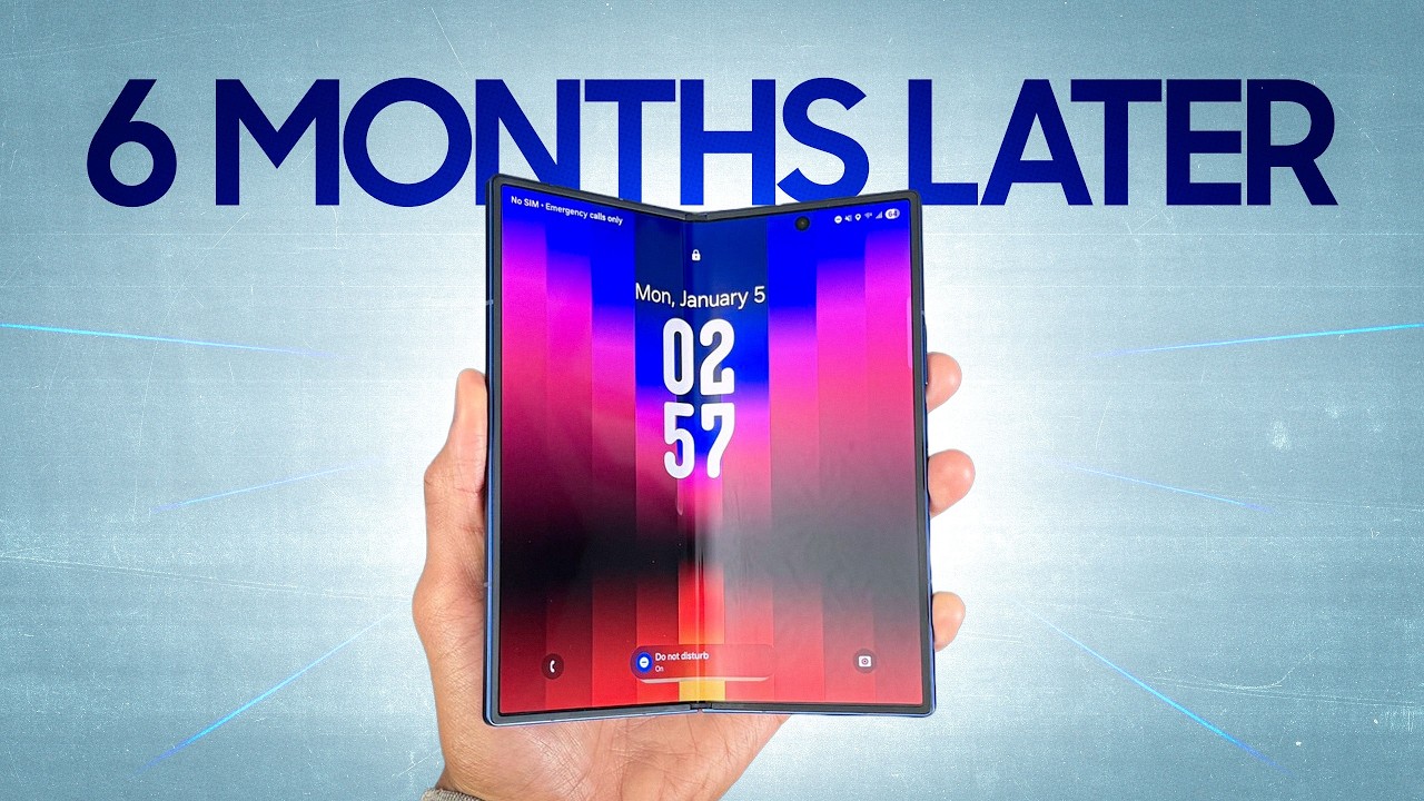Galaxy Z Fold 7 — честный отзыв спустя 6 месяцев: Не то, чего я ожидал!