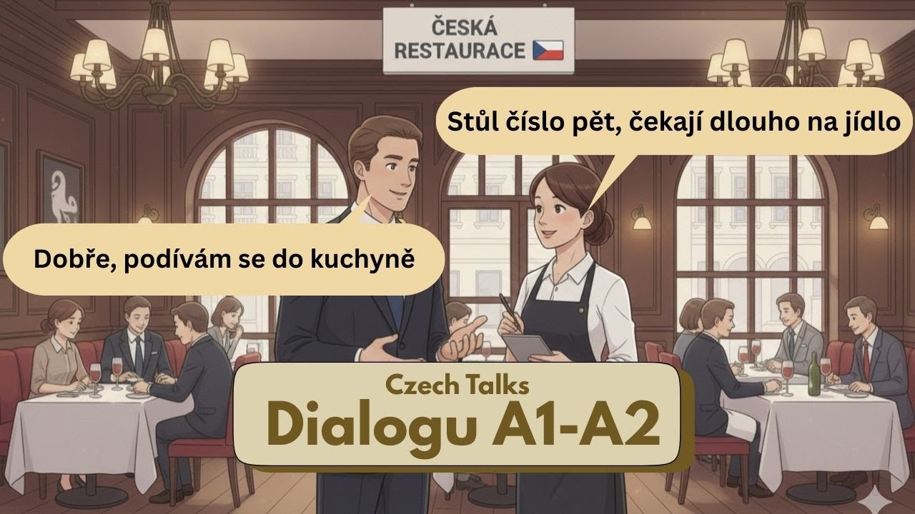 Czech at Work: The Conversations That Matter Most | Talking to Your Boss in Czech 🇨🇿 (A1-A2)