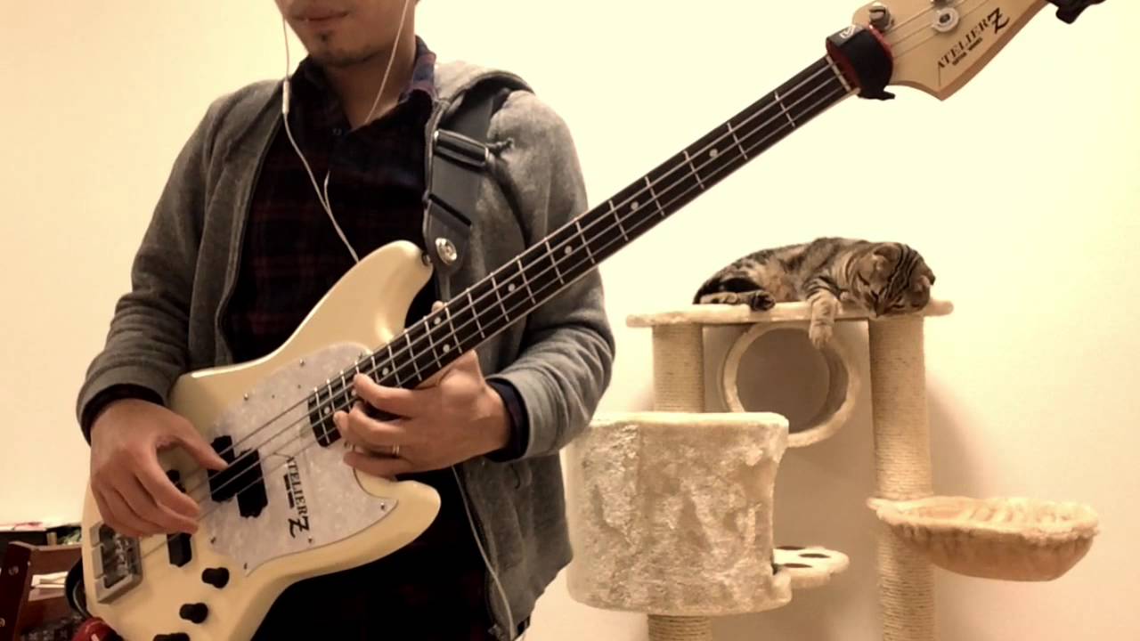 東京事変 能動的三分間  弾いてみた　（TOKYO JIHEN NOUDOUTEKISANPUNKAN） （bass cover）(with cat)