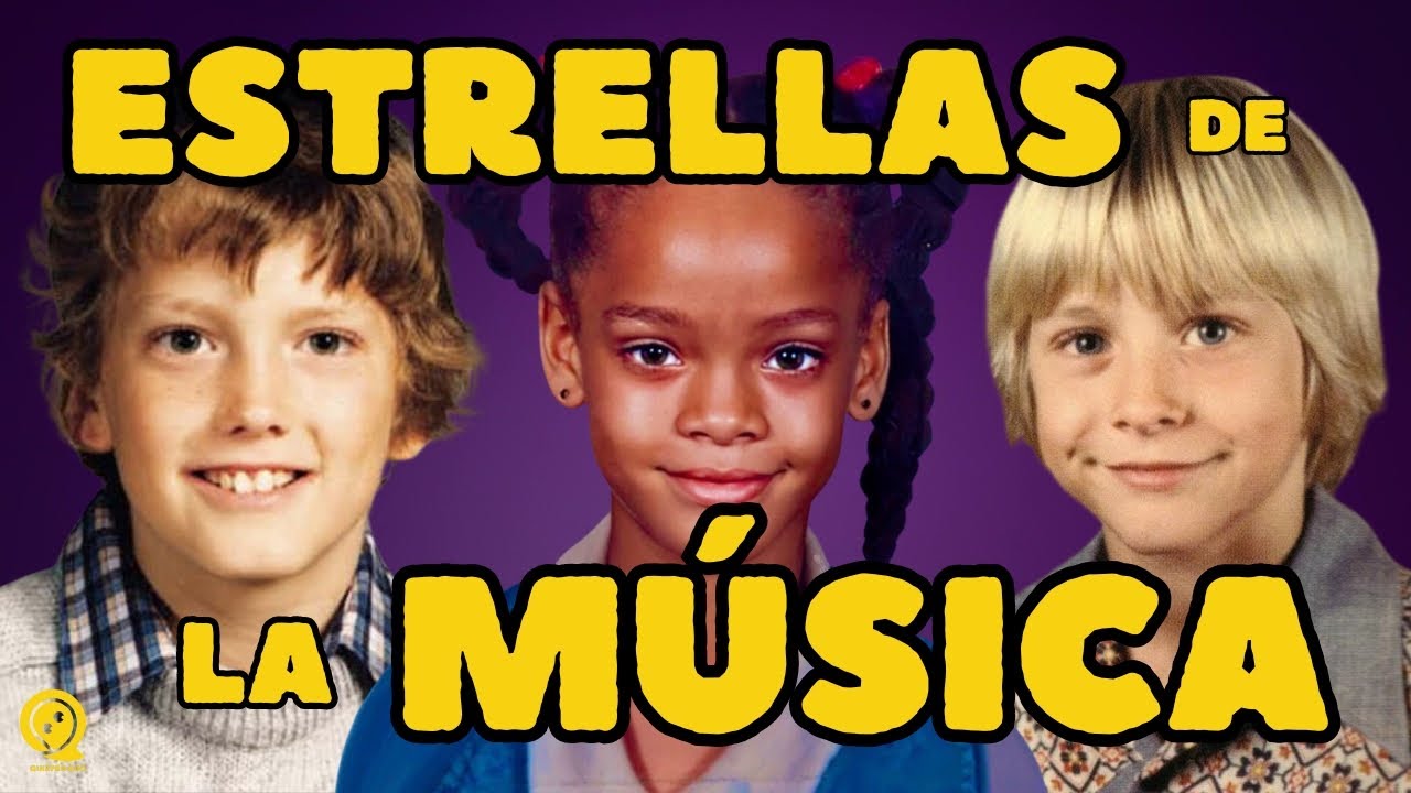¿Puedes Reconocer a Estas Leyendas de la Música Cuando eran Niños? 🧐| QuizProQuo Música 🎶