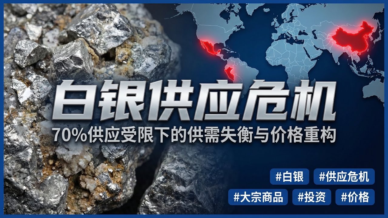 白银供应危机：70%产量遭封锁！全球供需失衡下的&ldquo;价格重构&rdquo;真相｜白银将迎&ldquo;史无前例&rdquo;地震？三大产银国联手限制出口，实物枯竭倒计时！