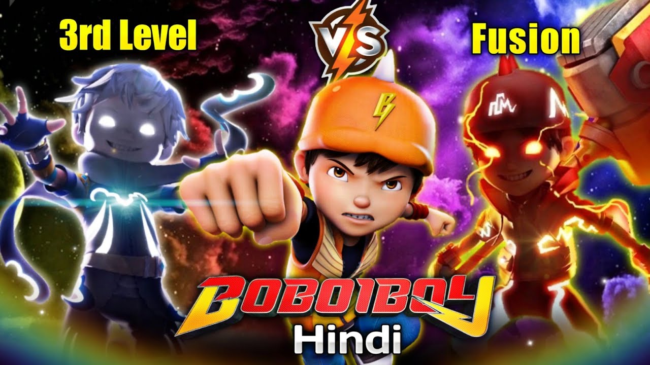 BoBoiBoy Fusion vs BoBoiBoy Third Level elemental power | Which is more powerful💪| Boboiboy in Hindi