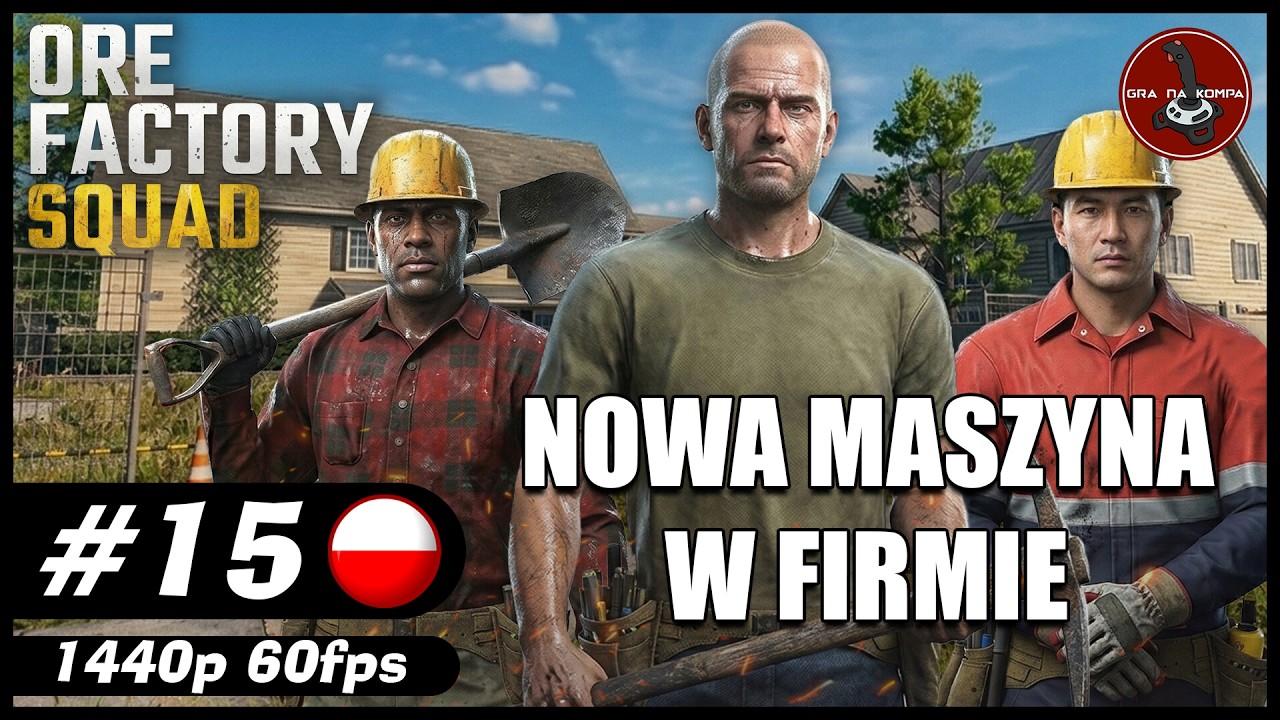 Nowa maszyna w firmie || #15 || Ore Factory Squad gameplay PL