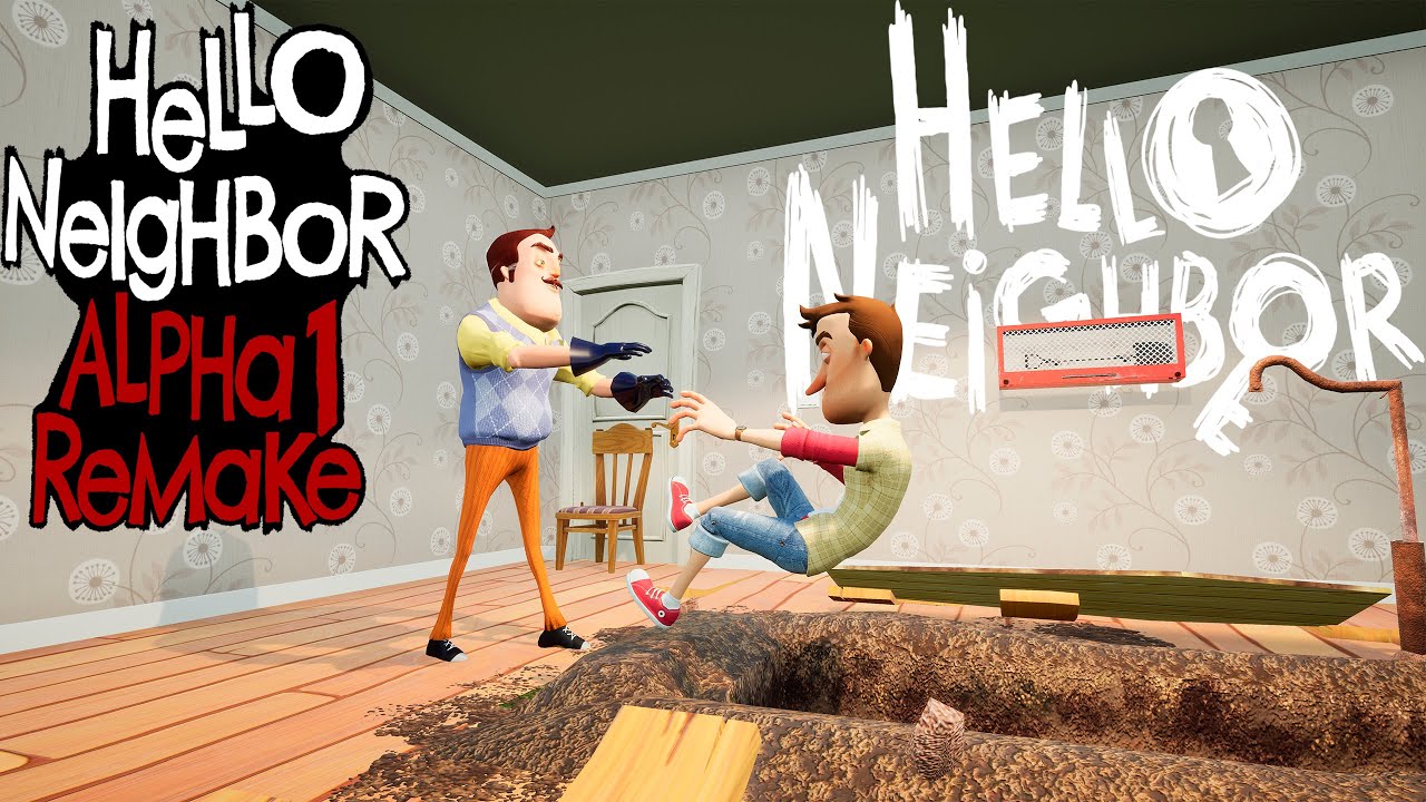 HELLO NEIGHBOR - HELLO NEIGHBOR ALPHA 1: REMAKE - HELLO NEIGHBOR MOD KIT