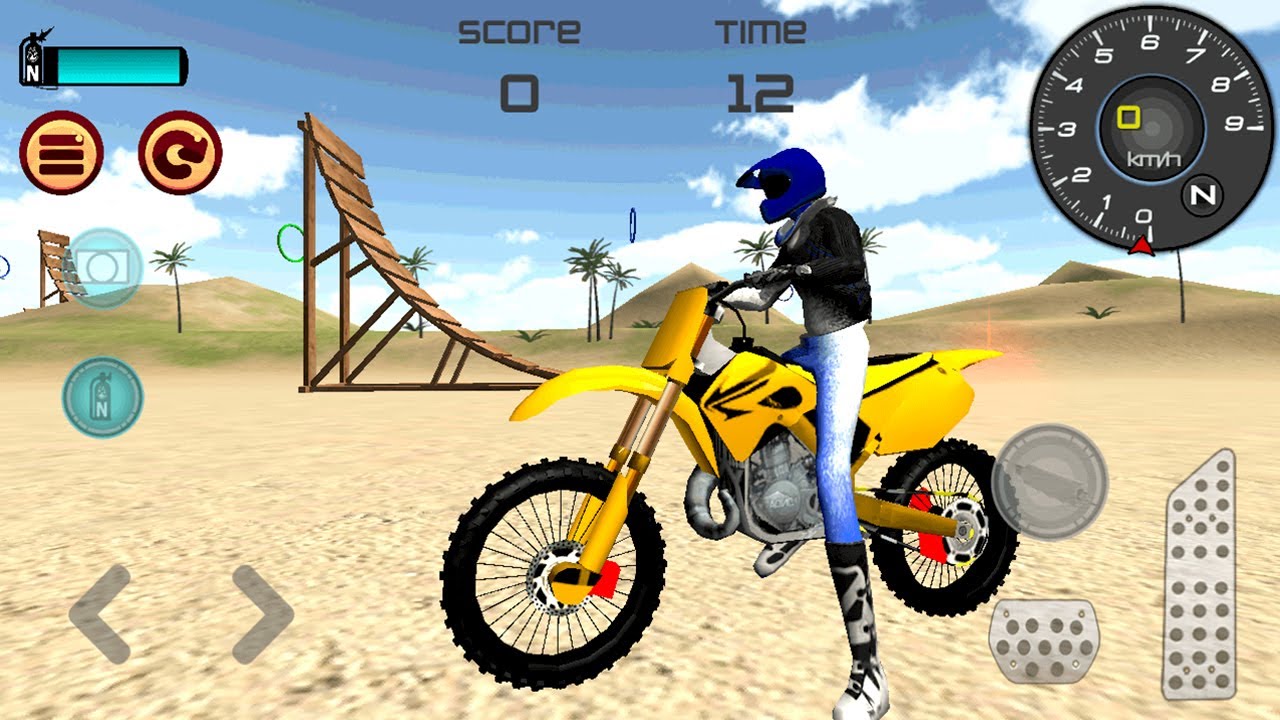 Motocross Beach Jumping 3D (by Mibejo Mobile) Android Gameplay [HD]
