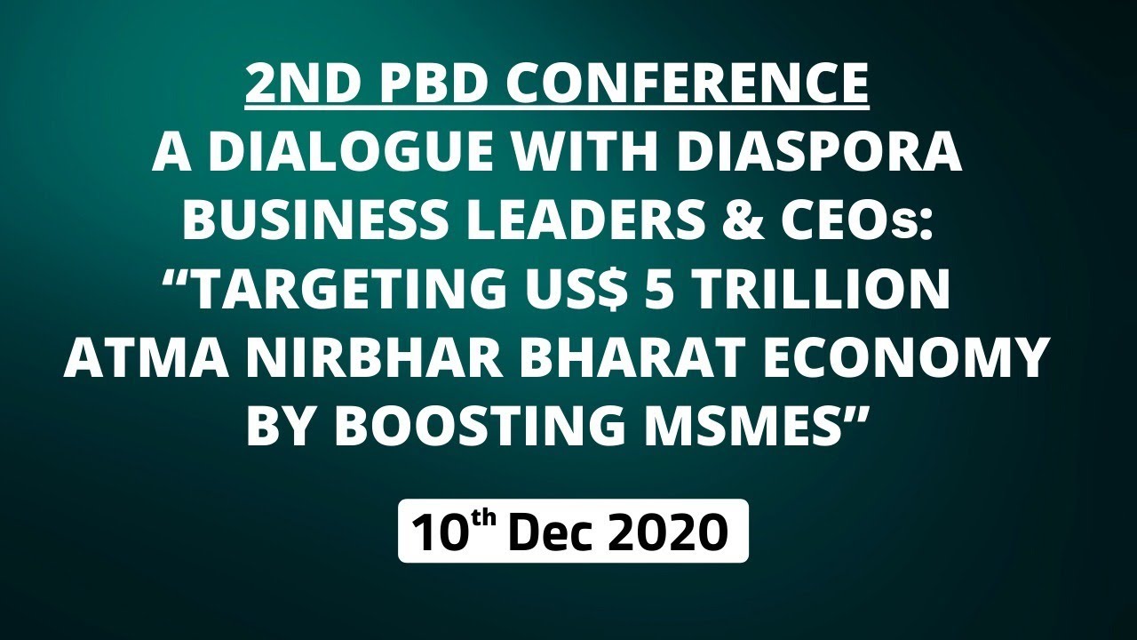 2nd PBD Conference - A Dialogue with Diaspora Business Leaders & CEOs