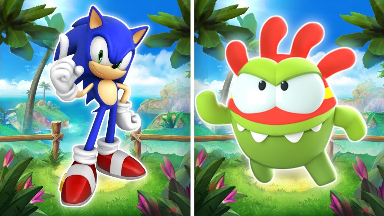 Sonic Dash Vs Om Num Run / No character can stand against Sonic; he's always the fastest. 💥