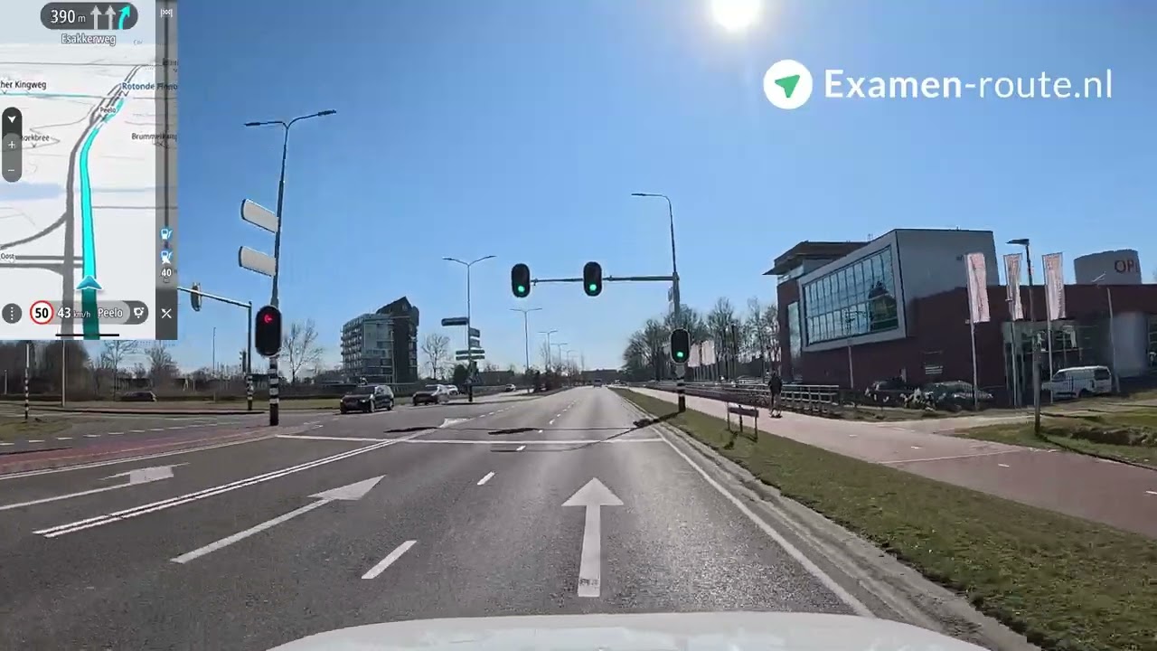De Beemden Assen - CBR Examenroute
