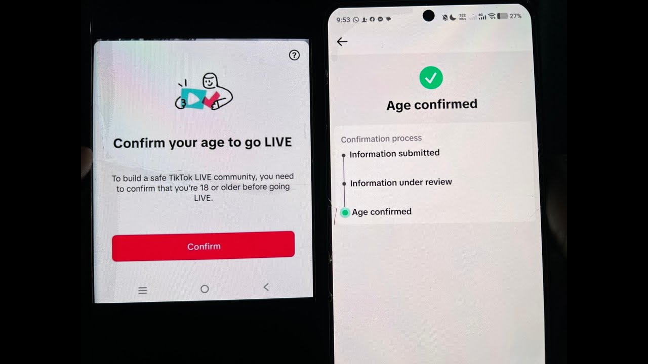Confirm Your Age To Go LIVE TikTok 2026 | Tiktok LIVE Age Verification