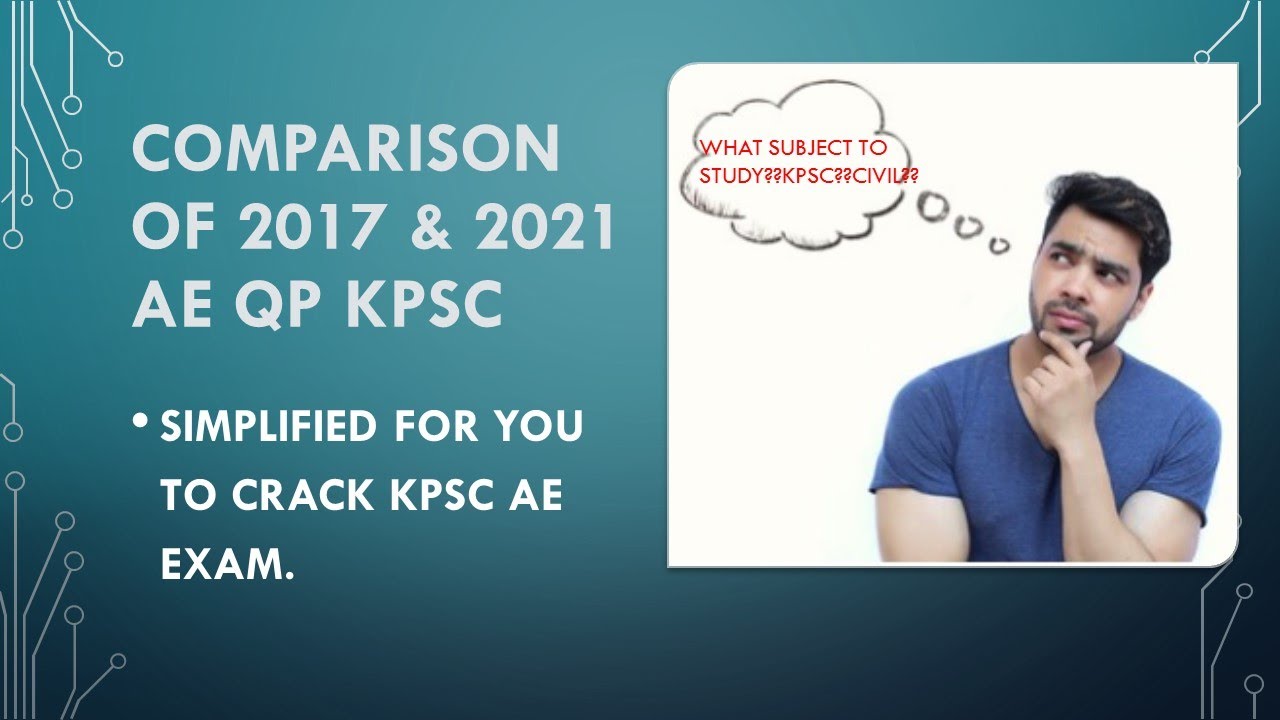 KPSC 2017&2021 WRD AE question paper Comparison and priority.