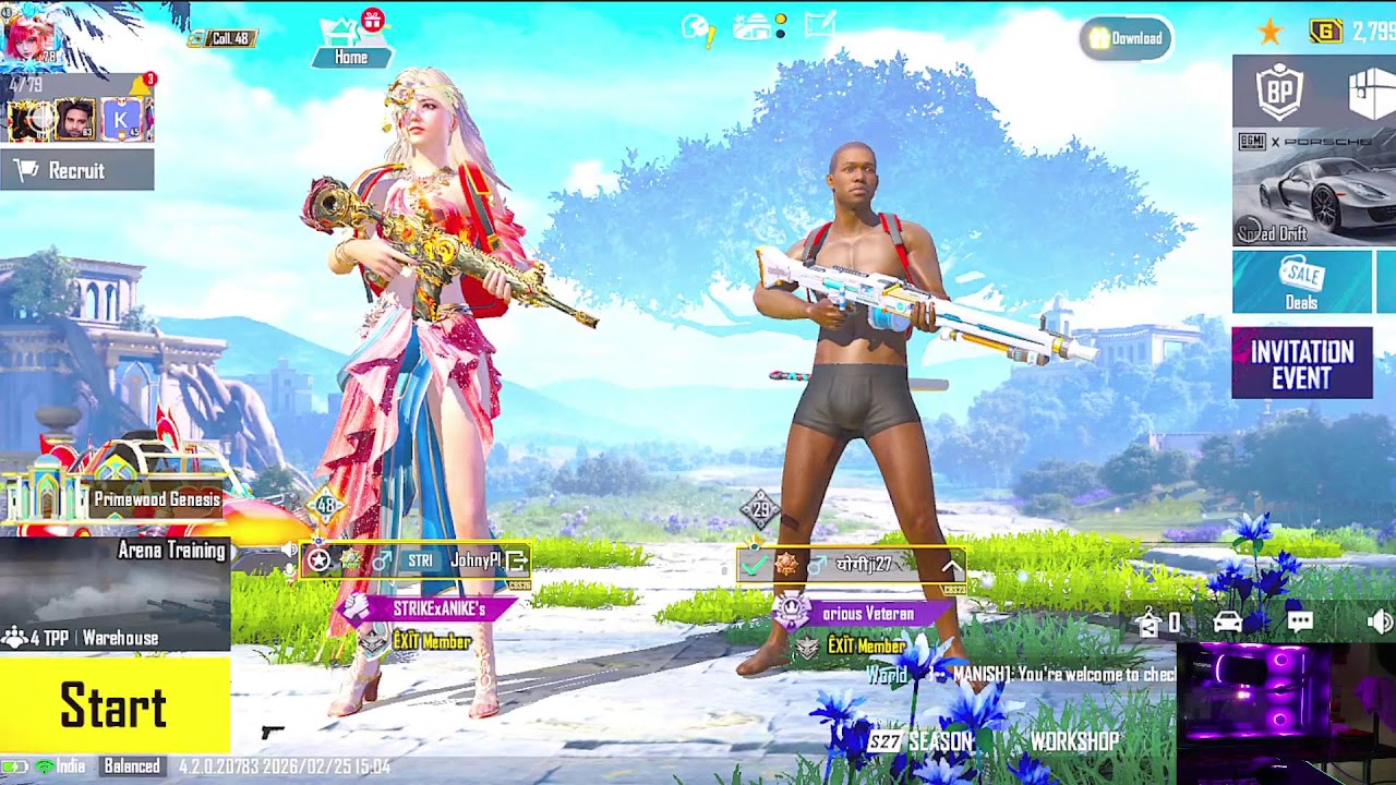 BGMI 4.2 Update Rush Gameplay Live #BGMI Live #Live