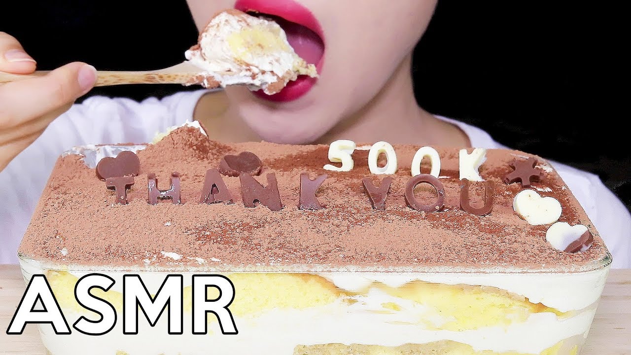 ASMR TIRAMISU Cake *Thank You 500K* 티라미수 리얼사운드 먹방 Eating Sounds