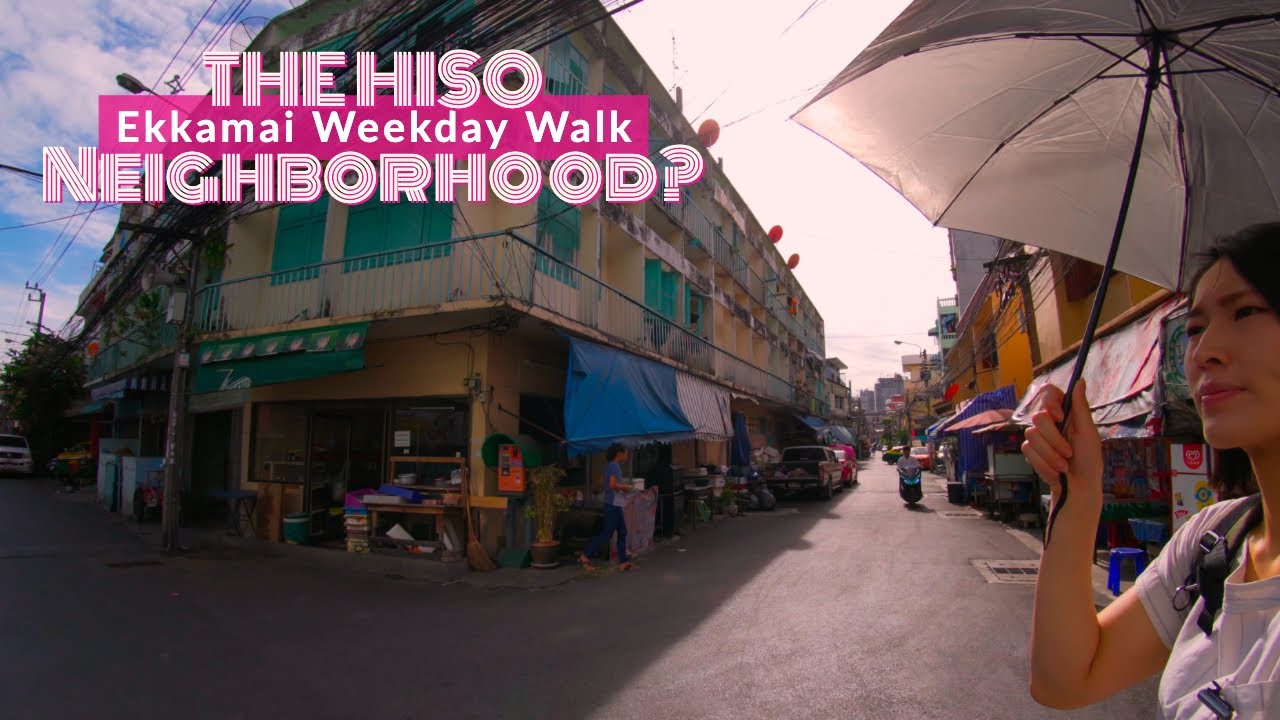 Thonglor Ekkamai Bangkok Neighborhood Walk 4K