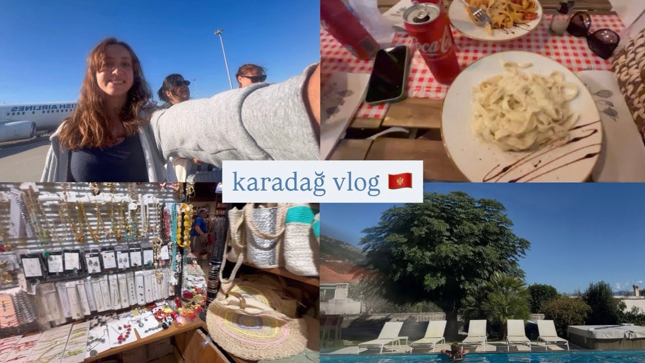 karadağ vlog 🇲🇪|part 1