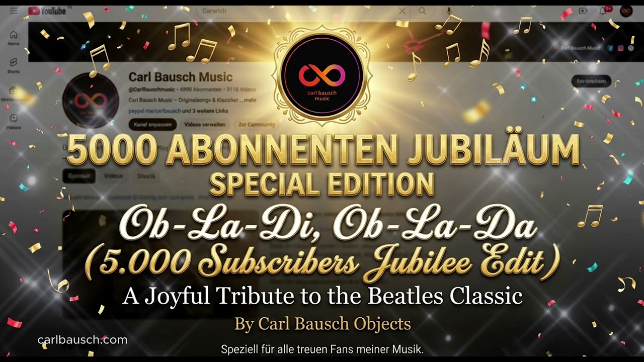 Ob la di, ob la da | 5 000 Subscribers Jubilee Edit – Cover 2026