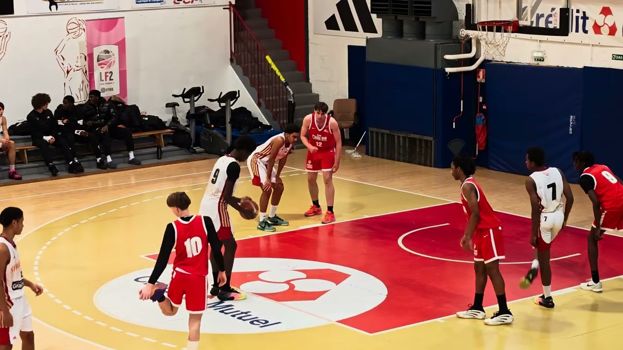 Basket U18 Elite SIG Vs Elan Chalon - J2 - 2ème QT