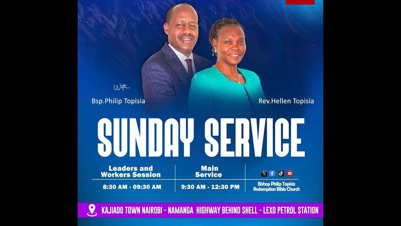 WELCOME TO SUNDAY SERVICE.