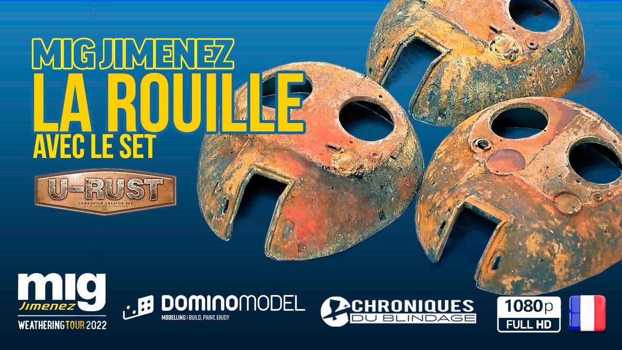 👨🏻‍🎨[DEMO] Reproduire la rouille avec Mig Jimenez