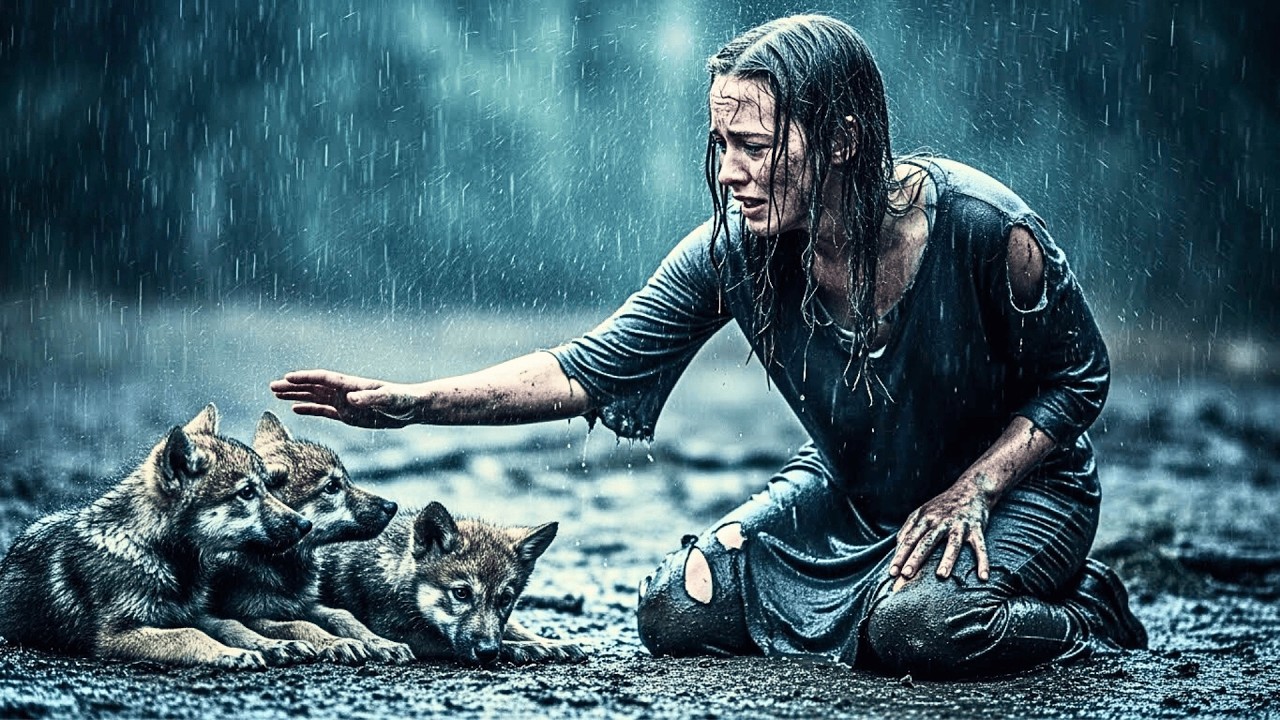 3 Orphaned Pups Followed Poor Omega Everywhere — Until the Alpha King Followed Them and Was Shocked