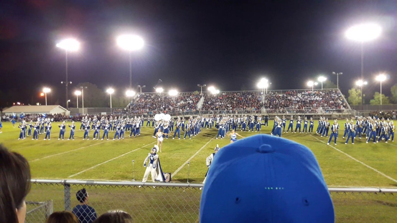 Great Spartan Band halftime festival 11/15/16