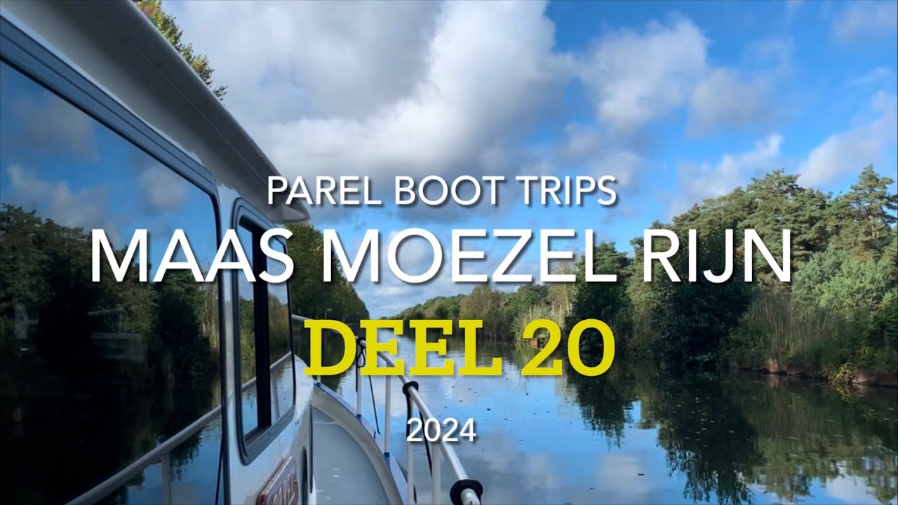 Parel Boot-Trips 2024 Deel 20 Maas Moezel Rijn Route van Demange-aux-Eaux via de Mauvages tunnel