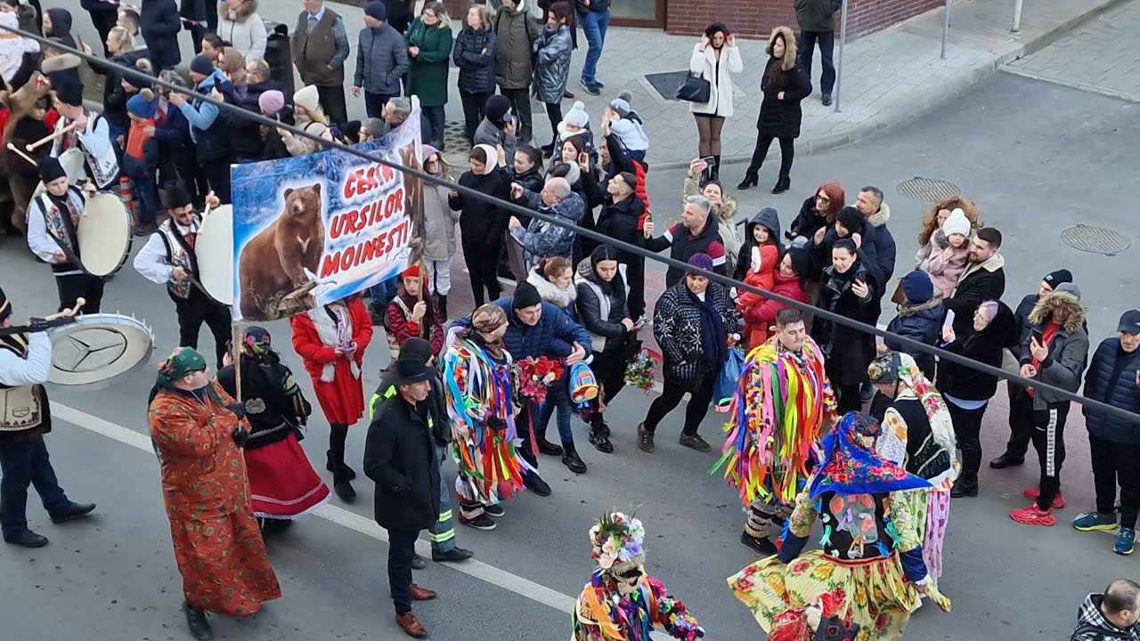 Parada Ursilor Moinesti judetul Bacau 2023