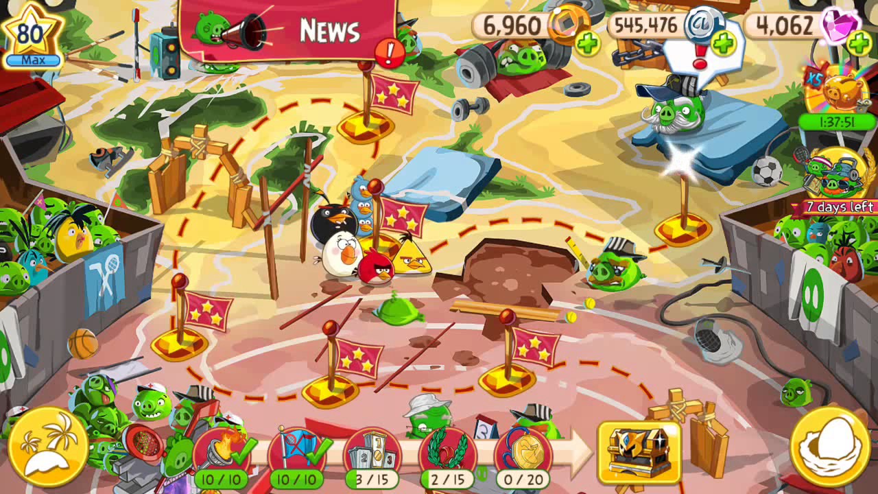 Angry Birds Epic -EVENT-Epic Sports Tournament (史詩級體育錦標賽) 2017