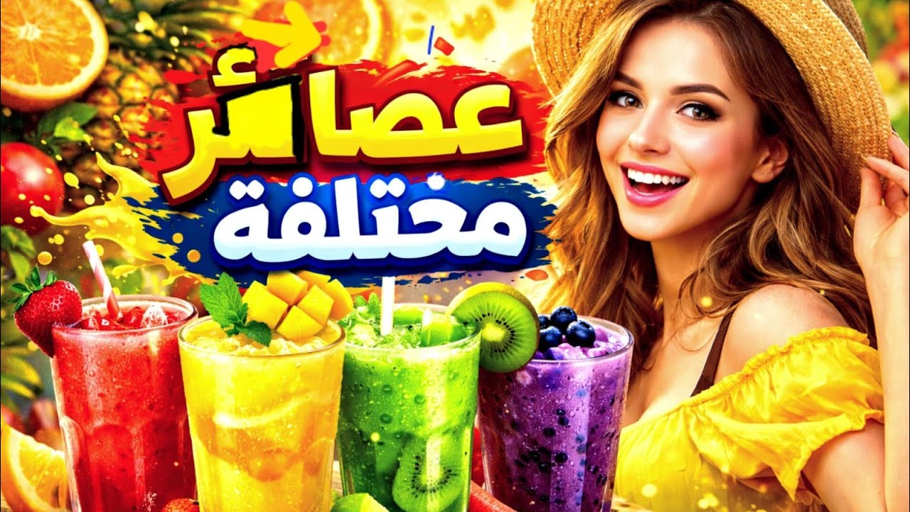 إلى كنتي كتحبي العصائر 🧃🤯 هاد الفيديو غادي يعجبك!😍#عصائر#عصائر_طبيعية#عصائر_منعشة#وصفات_سهلة