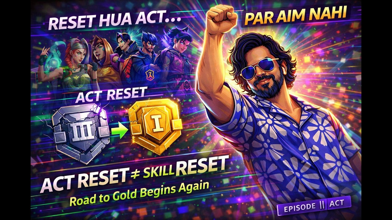 🔴 VALORANT LIVE Hindi | New Act Grind Begins 🔥 | Silver Reset to Gold Journey | Road to Gold