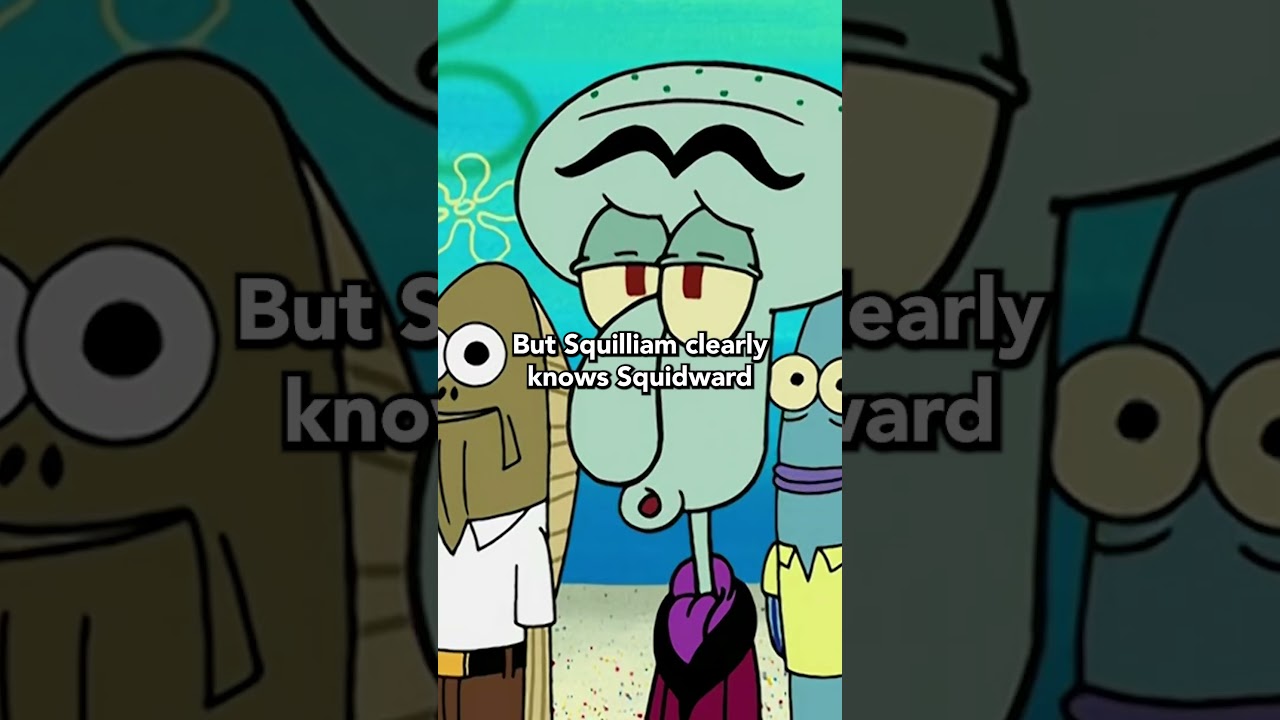 Squidward and Squilliam episodes always have some iconic moments #spongebobsquarepants #spongebob