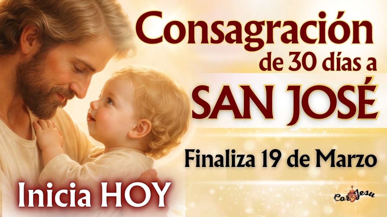 🔴🧺DÍA 1- INICIA LA CONSAGRACIÓN A SAN JOSÉ | CANASTO A SAN JOSÉ ❤️