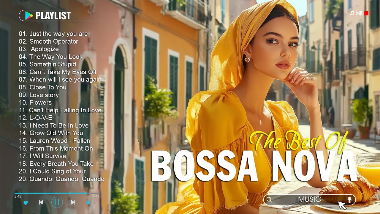 Best Morning Bossa Nova Songs Playlist 2026 📀 Bossa Nova Covers of Popular 100 Hits