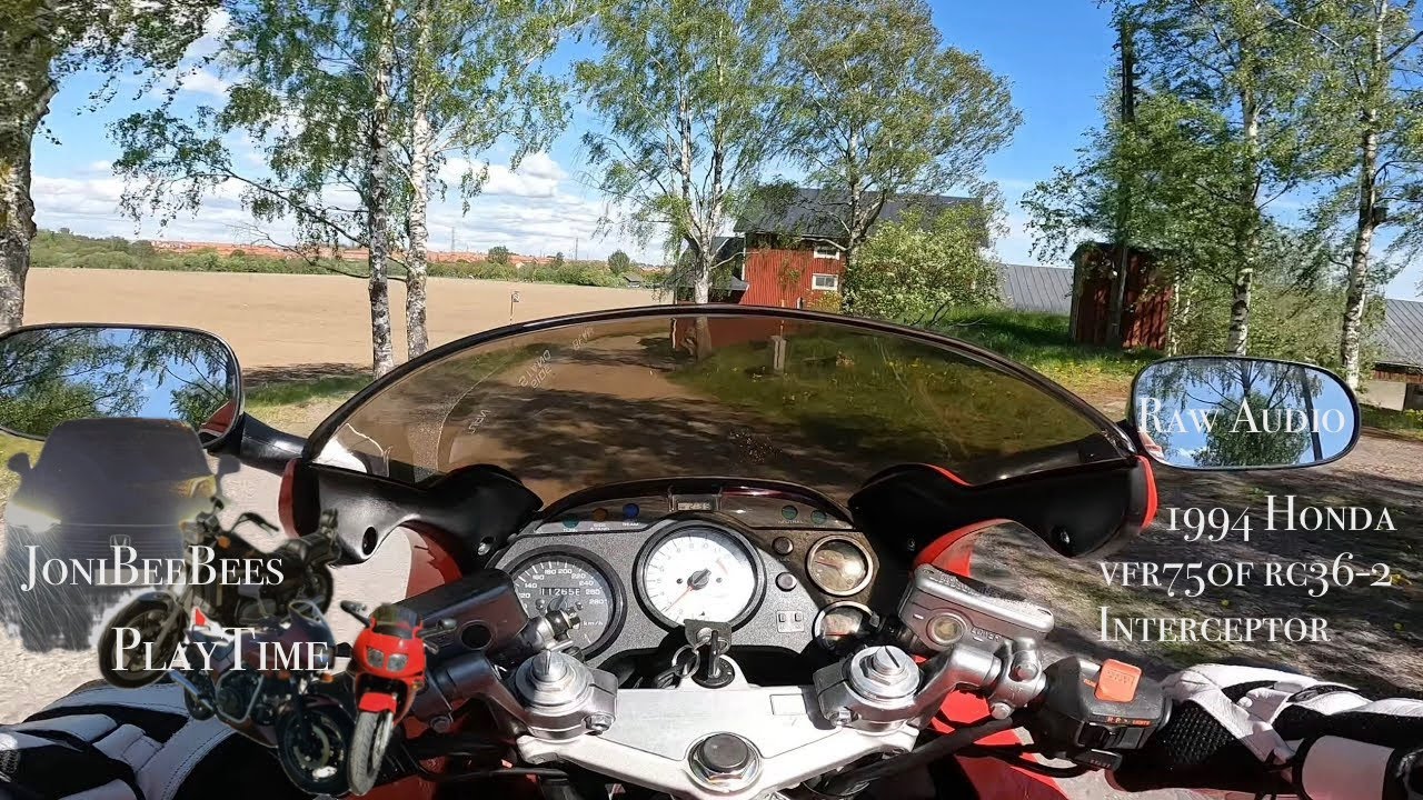 Honda VFR750F Interceptor RC36 | Scenic farmside