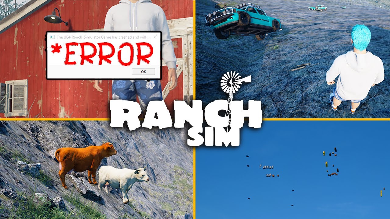 A DISPARUT FERMA!  BUGURI, ERORI 😲 Ranch Simulator 2021