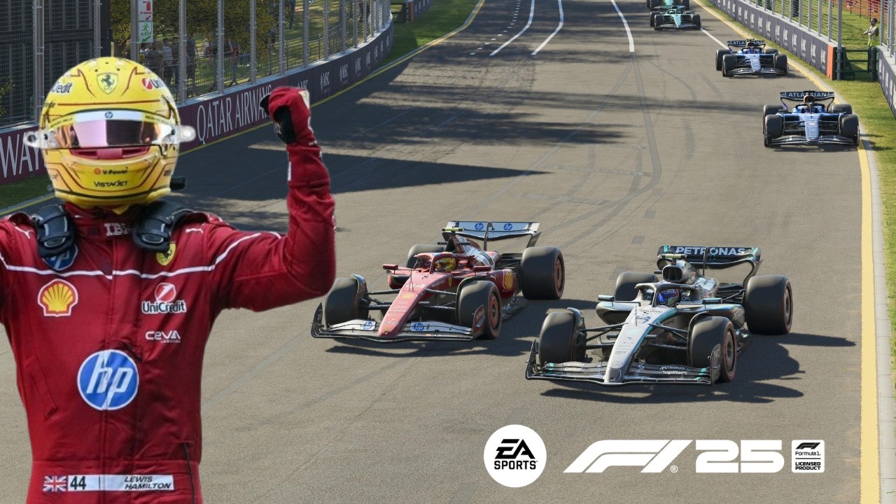 F1 25 PS5 || GP de Australia con Lewis Hamilton y Ferrari