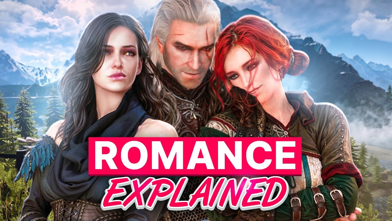 The Most COMPLICATED Romance in Gaming | Geralt, Yennefer, and Triss | Witcher Romance Explained
